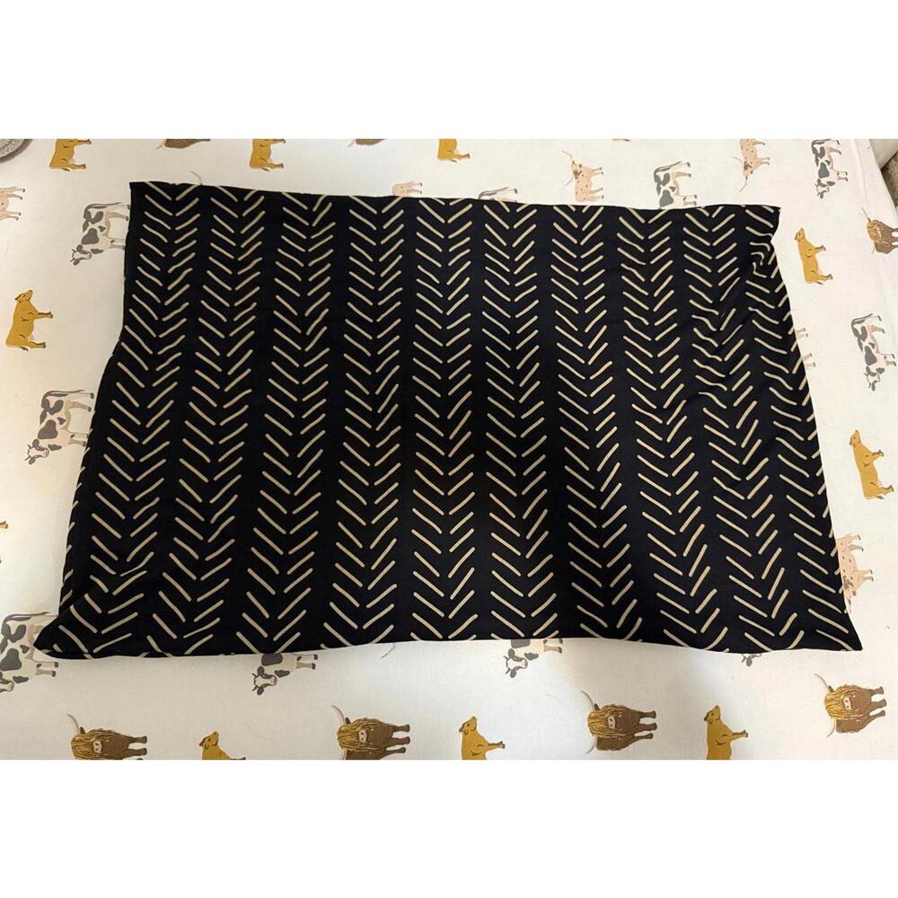 Kyte baby midnight herringbone toddler pillowcase custom